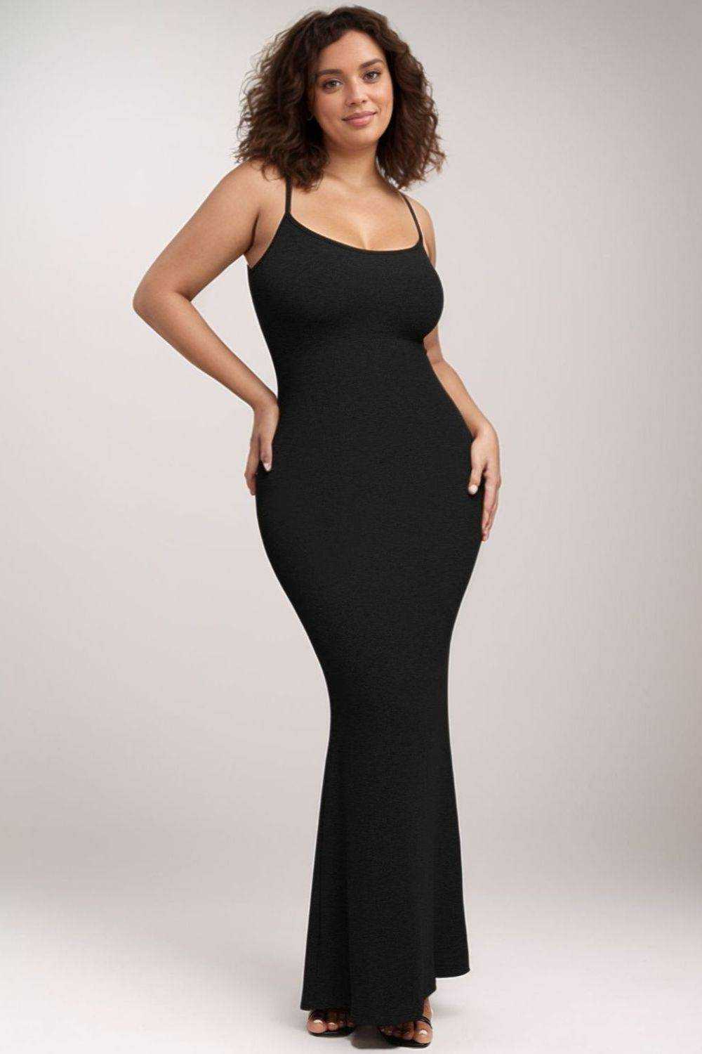 Shapewear Sleeveless Maxi Dress